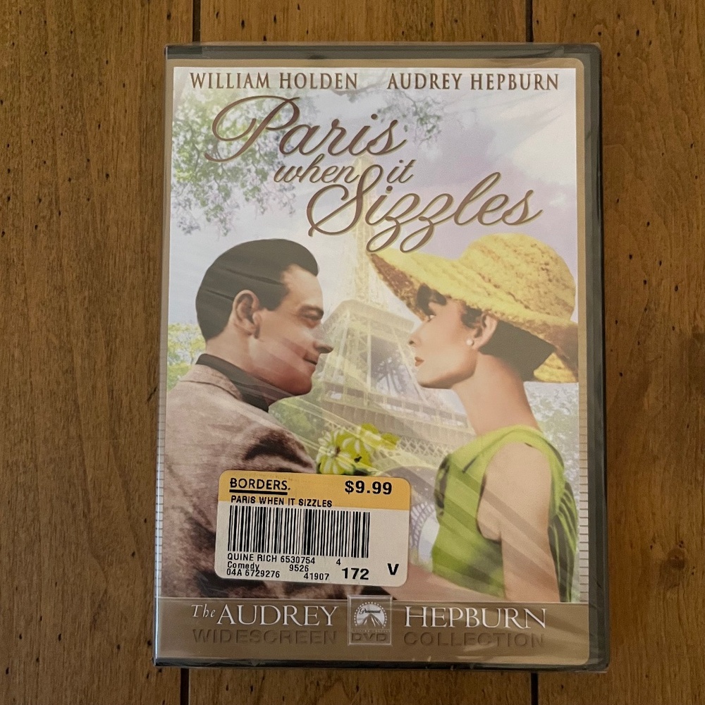 Paris When It Sizzles DVD (Factory Sealed)